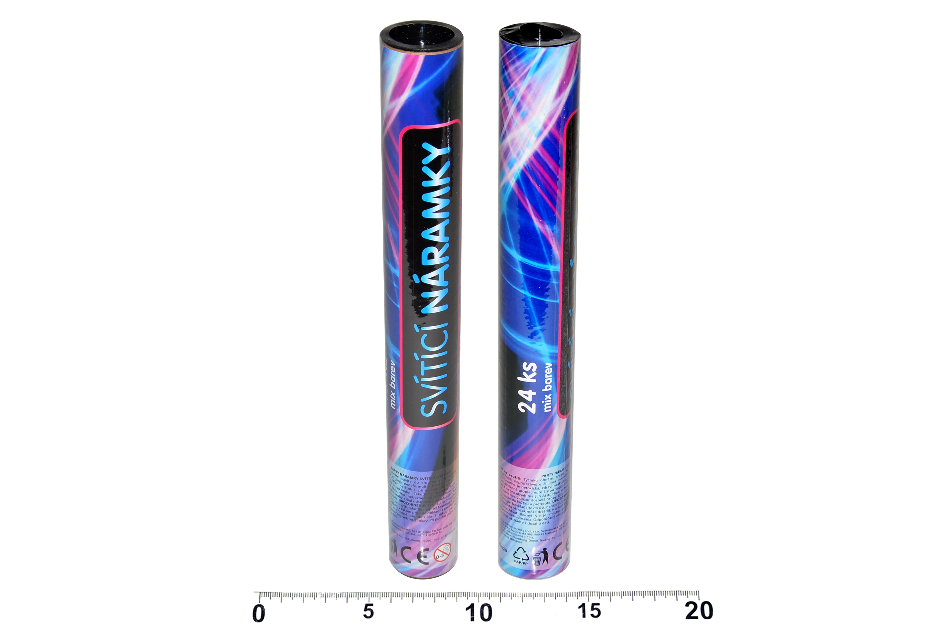 E-shop Svietiace náramky – sada 24 ks v tube