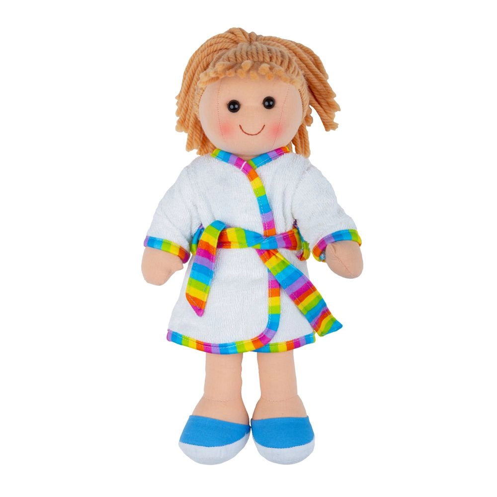 E-shop Bigjigs Toys Látková Michelle 34 cm