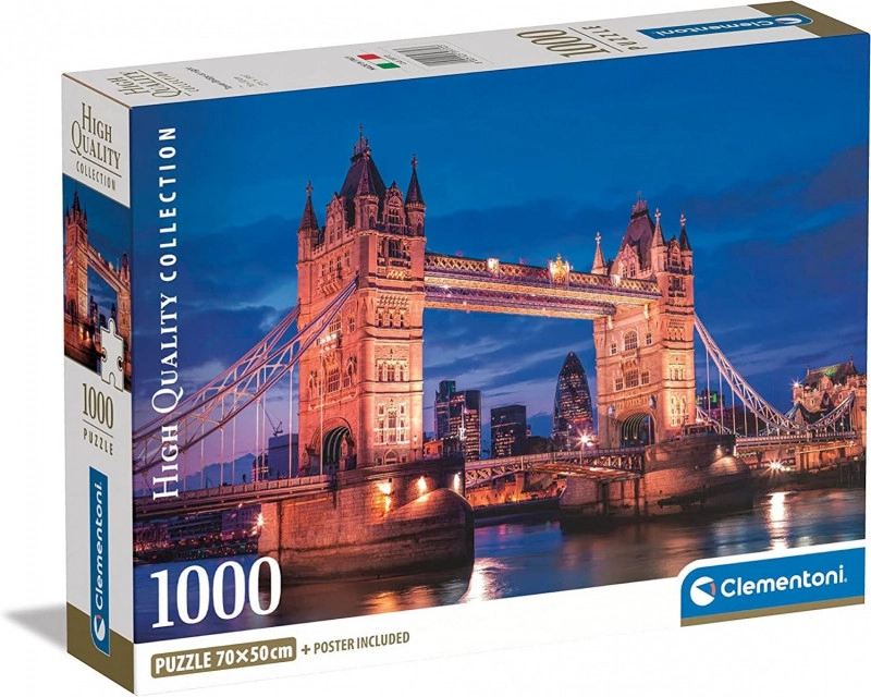 E-shop CLEMENTONI Tower Bridge v noci 1000 dielov