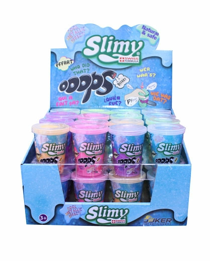 Slimy metalický prdiaci sliz v kelímku 80 g