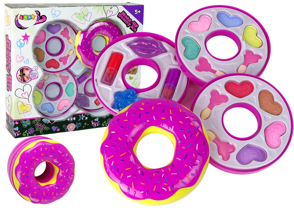 E-shop Lean Toys Detská kozmetická sada donut