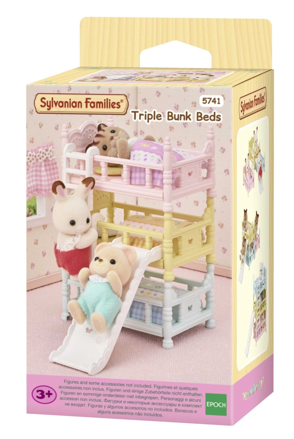 E-shop Sylvanian family Trojposchodová posteľ