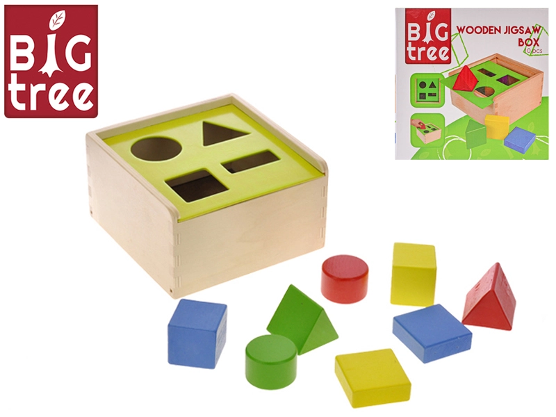 Drevená vkladačka Big Tree 18 × 18 × 10 cm