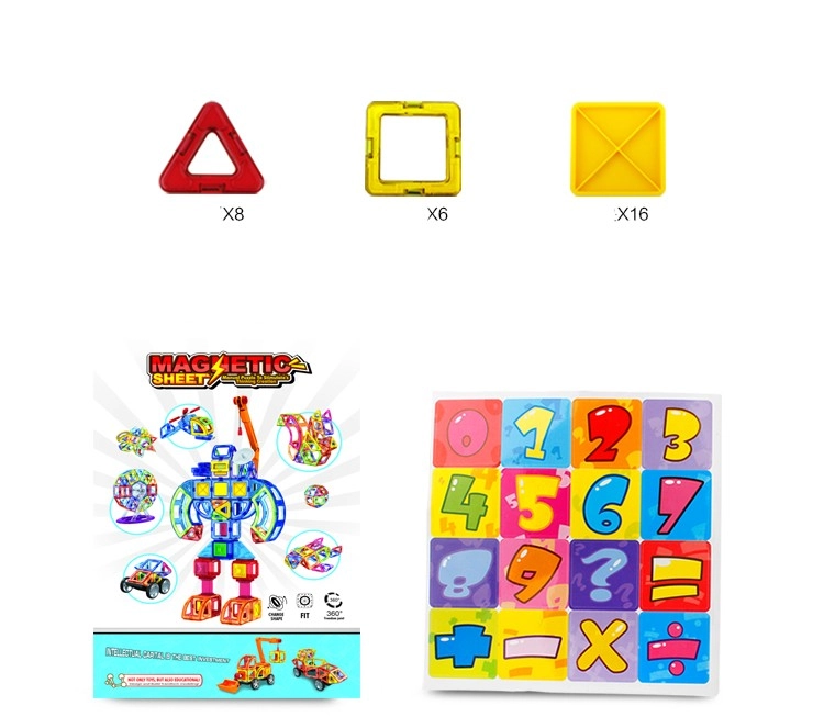 Alltoys Magnetická stavebnica 30 ks