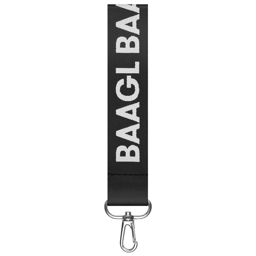 E-shop Šnúrka na krk BAAGL – sivý lanyard na kľúče a ID