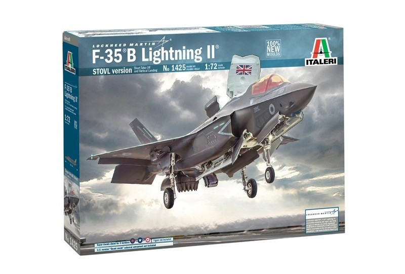 Italeri Model Kit letadlo 1425 F-35 B Lightning II STOVL version 33-1425 1:72