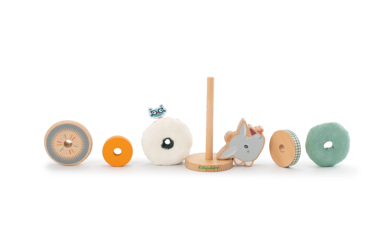 E-shop Lilliputiens dráčik Joe stohovacia pyramída