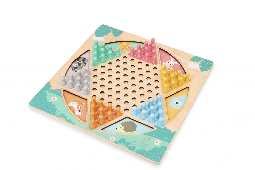 Adam Toys Obojstranná hra Halama rebríky