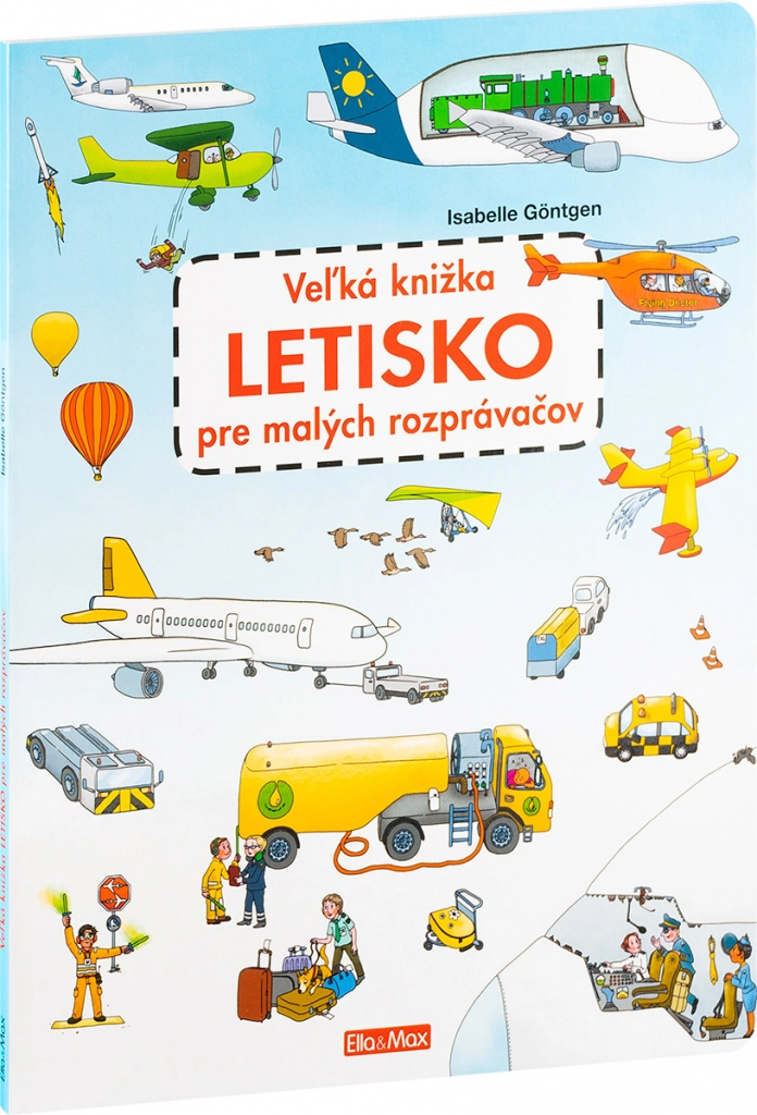 E-shop Veľká knižka Letiská pre malých rozprávačov (slovenská verzia)