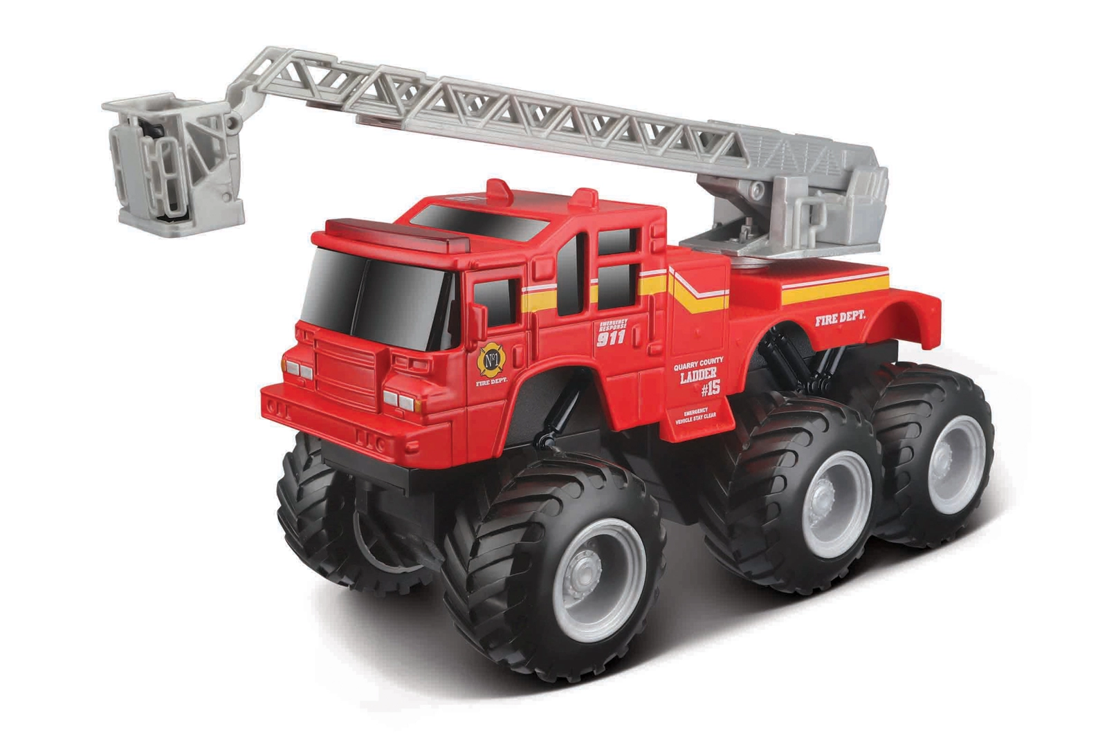 E-shop Maisto Builder Zone Quarry Monsters úžitkové vozidlo s rebríkom