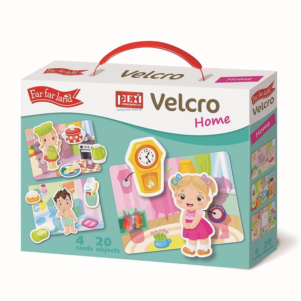 E-shop PEXI Velcro skládačky Domov Home