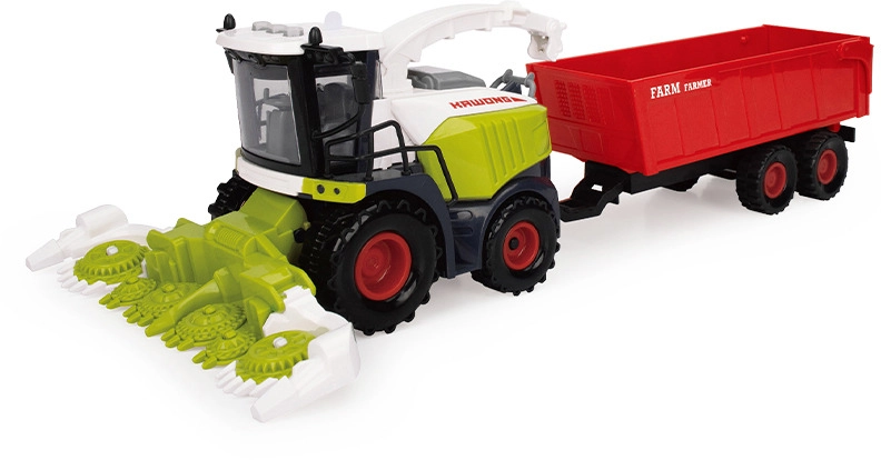 E-shop FARM SERVICE kombajn s prívesom so svetlami a zvukmi
