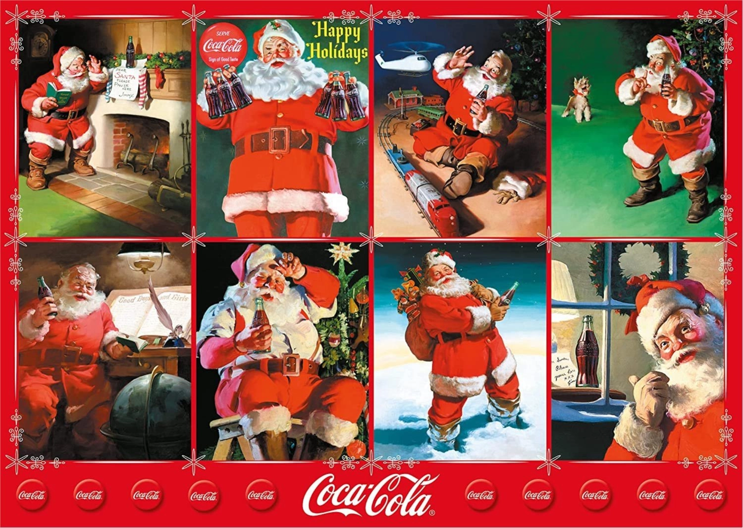 SCHMIDT Coca Cola Santa Claus 1000 dielov
