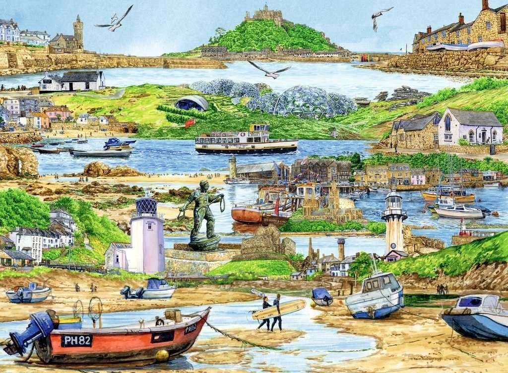 E-shop Puzzle Ravensburger Útek do Cornwallu 500 dielikov