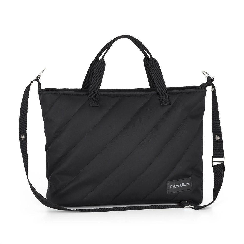Petite&Mars prebaľovacia taška Mia Absolute Black