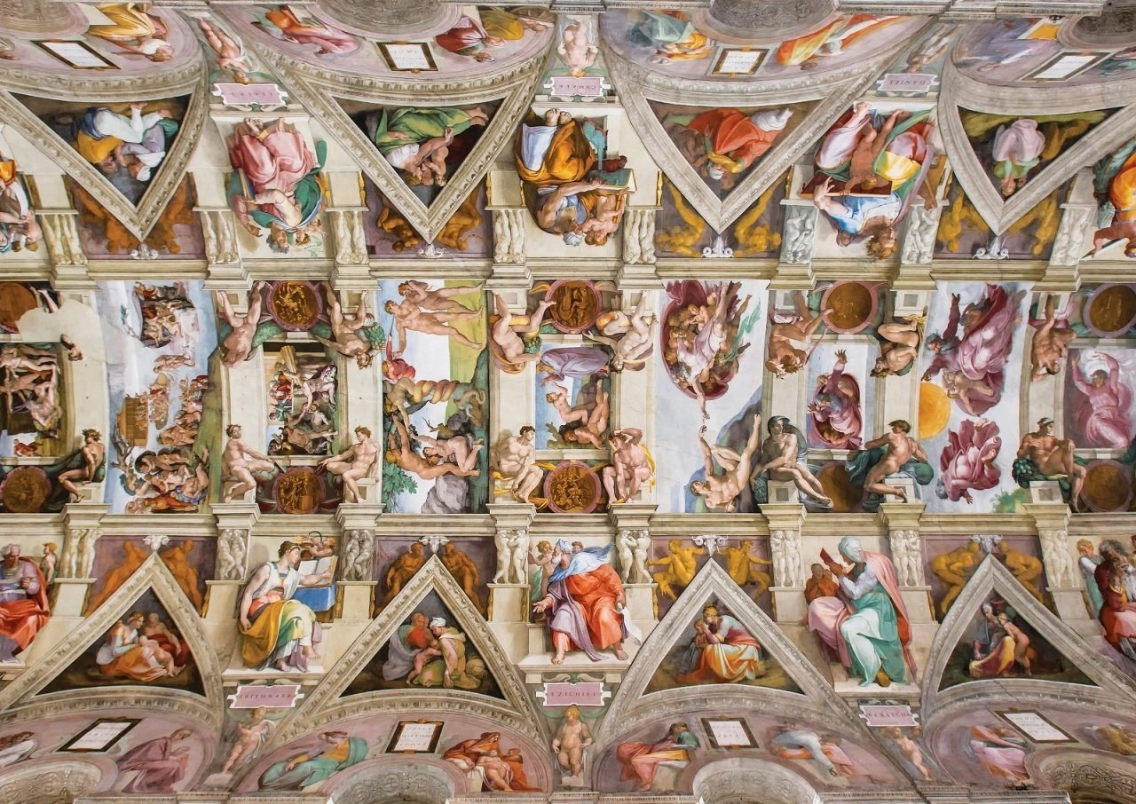 E-shop ART PUZZLE Puzzle Museum Series: Strop Sixtínskej kaplnky 3000 dielikov