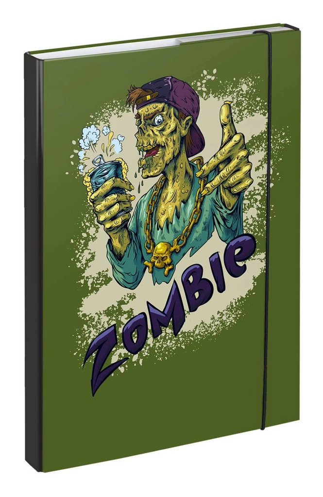 E-shop Baagl A4 Zombie zelená