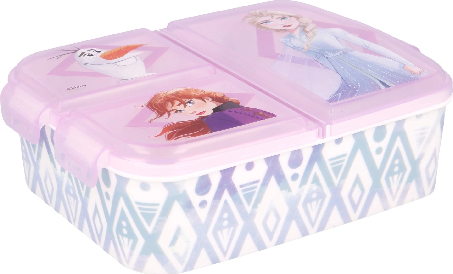 E-shop Stor delený plastový box na desiatu Disney Frozen 51020