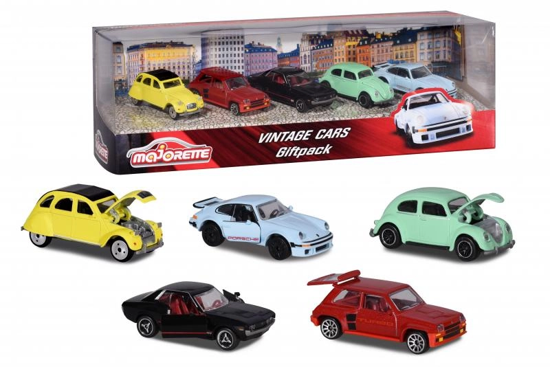 E-shop Majorette sada klasických vozidiel, 5 kusov