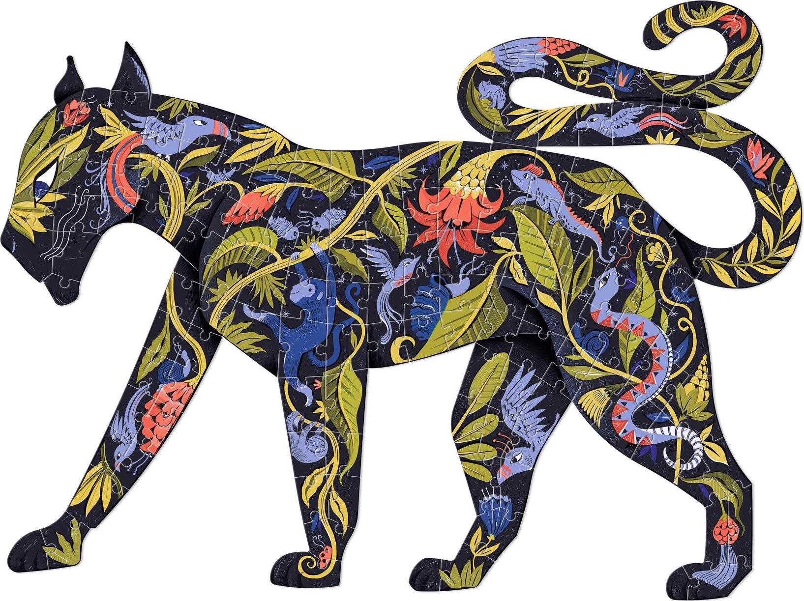 E-shop DJECO Obrysové puzzle Panter 150 dielikov