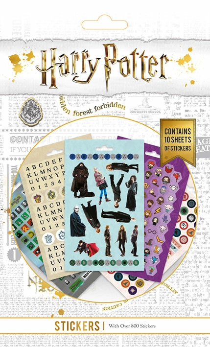 Sada nálepiek Harry Potter