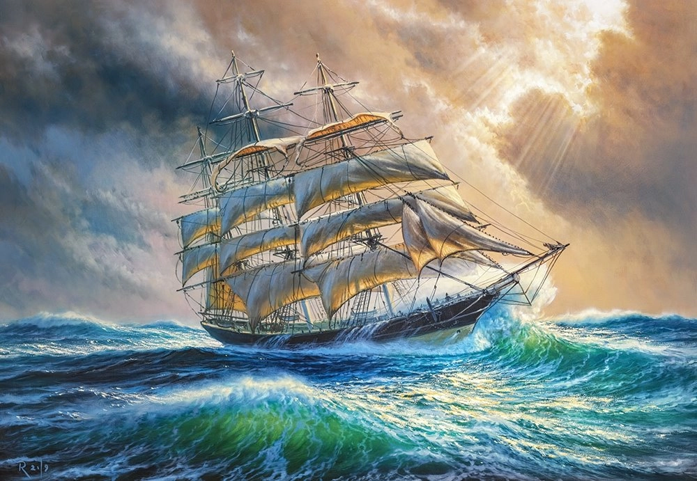 E-shop Castorland Plachetnice v moři 1000 dielov
