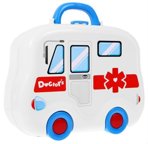 E-shop Lean Toys Lekárska súprava v kufri pre malého doktora