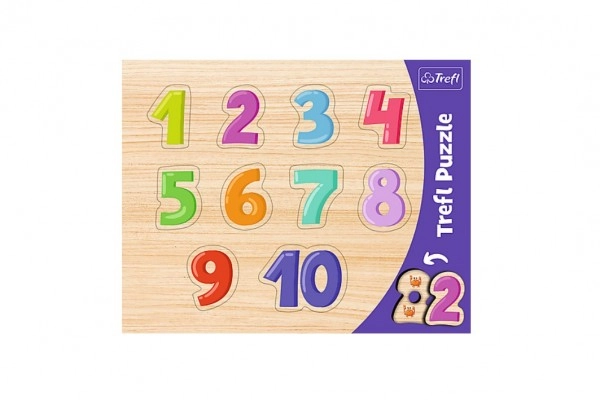 E-shop Tvarové rámové puzzle – čísla