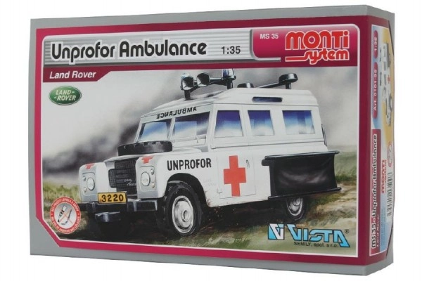 E-shop Monti System 35 UNPROFOR Ambulancie Land Rover mierka 1:35
