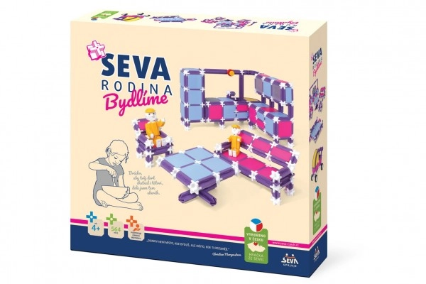 E-shop Seva Rodina – bývanie, stavebnica pre deti (564 dielikov)