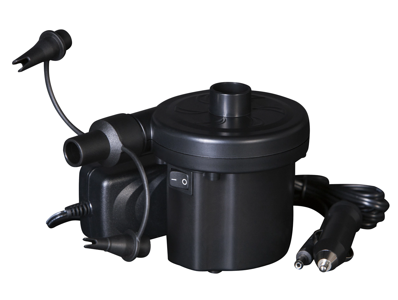Elektrická pumpa na nafukovanie a vyfukovanie 220 V/12 V AC/DC - 1 kus