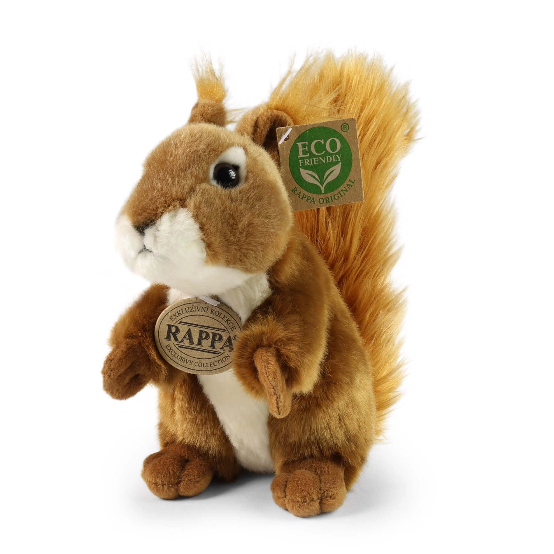 E-shop Plyšová veverička 20 cm eco-friendly RAPPA
