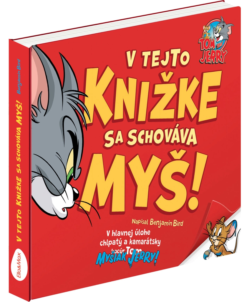E-shop TOM & JERRY: V tejto knižke sa schováva MYŠ