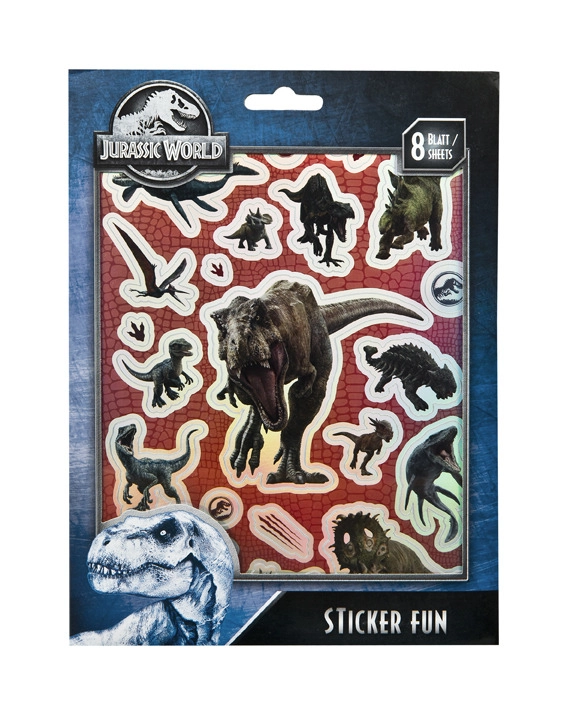 E-shop Súprava nálepiek Jurassic World