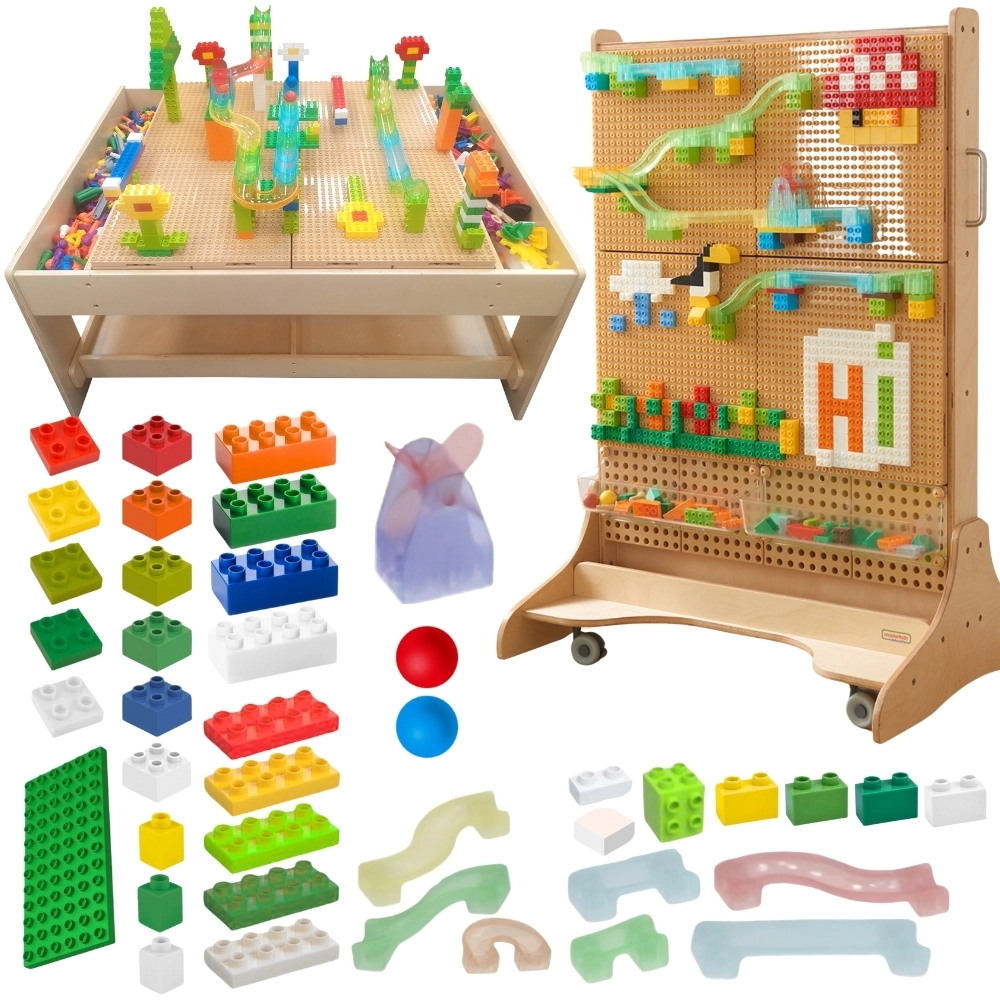 Stavebná sada guľôčková dráha STEM Masterkidz 359 ks