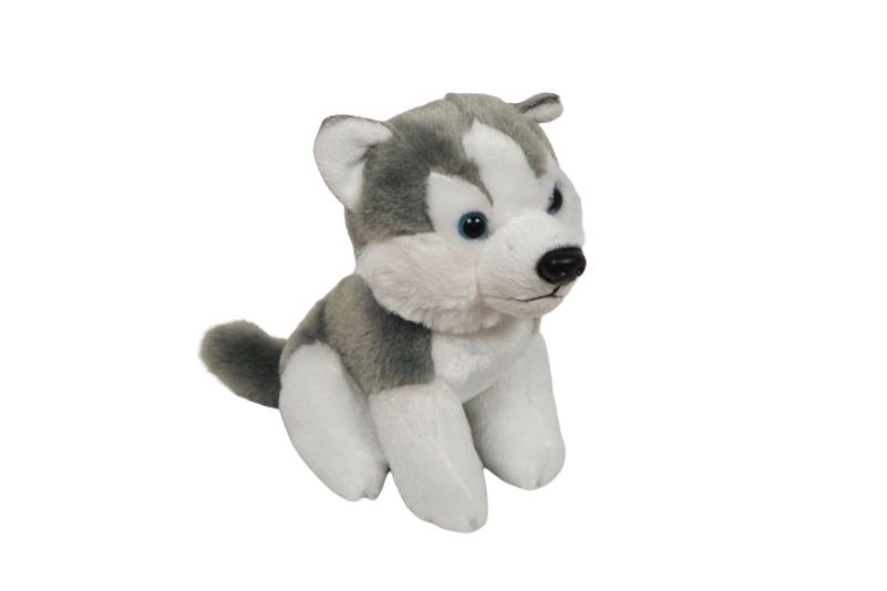 Ziki plyšový pes husky 14 cm