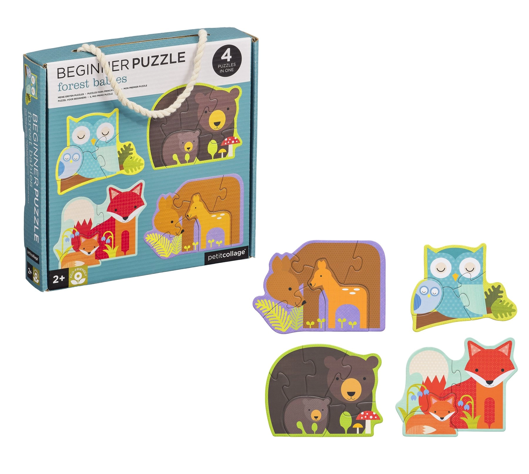 E-shop Petitcollage Petitcollage První lesní zvířátka PTC340