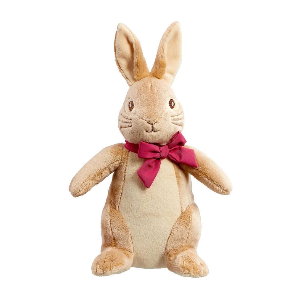 E-shop Rainbow plyšový zajačik FLOPSY s mašľou – veľký