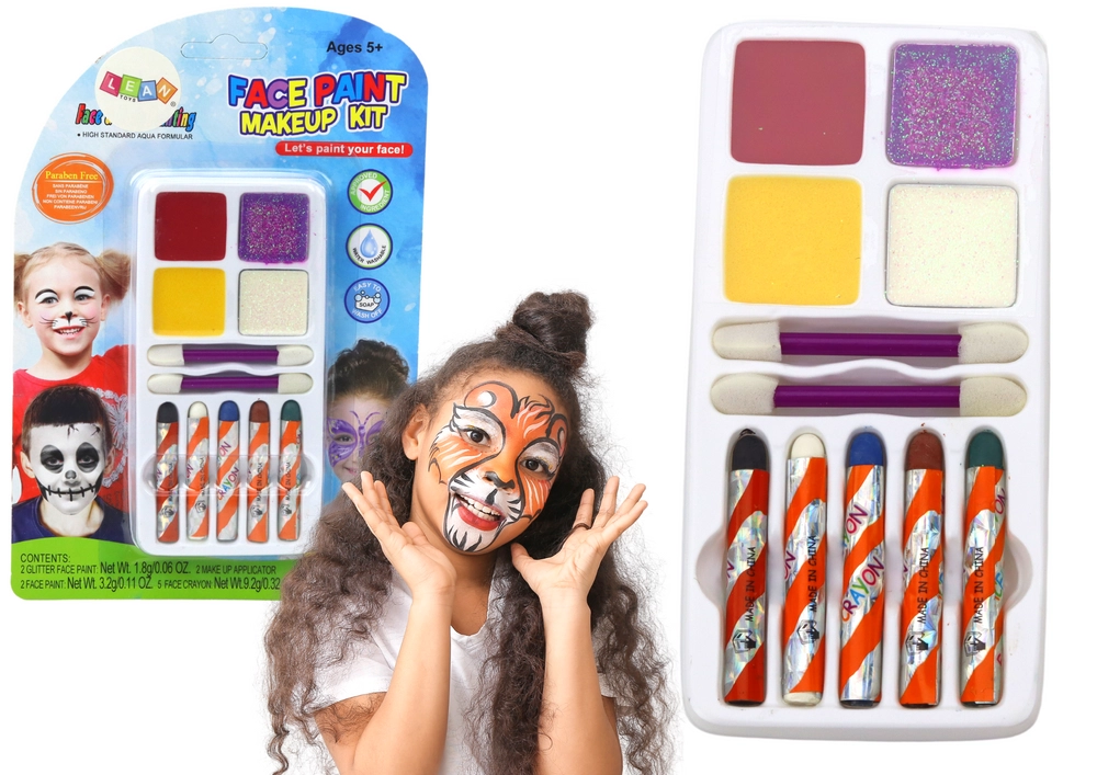 E-shop Lean Toys súprava maľovania na tvár