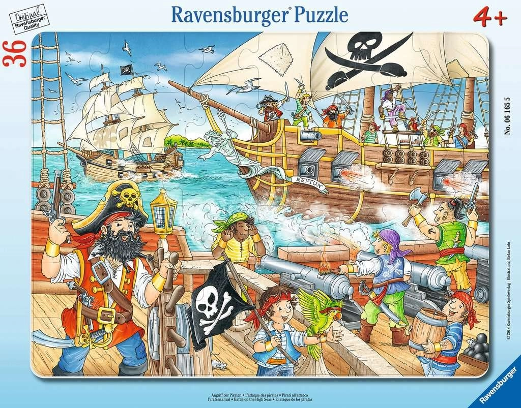 E-shop Ravensburger Útok pirátov 36 dielov