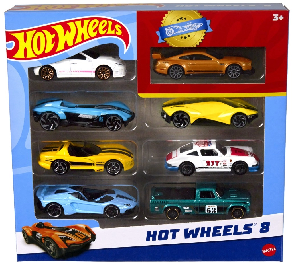 Hot Wheels HPV78 angličák 8 ks