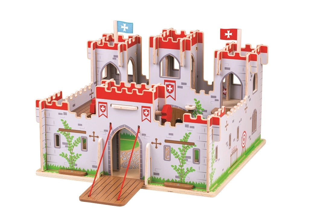 E-shop Drevený hrad kráľa George BIGJIGS TOYS