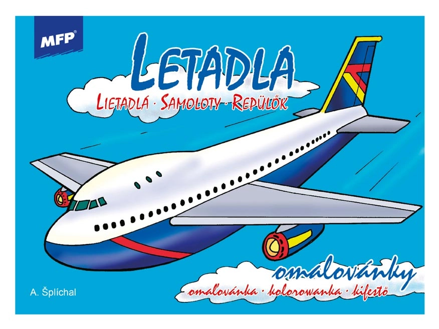 E-shop Omaľovánky MFP Lietadlá