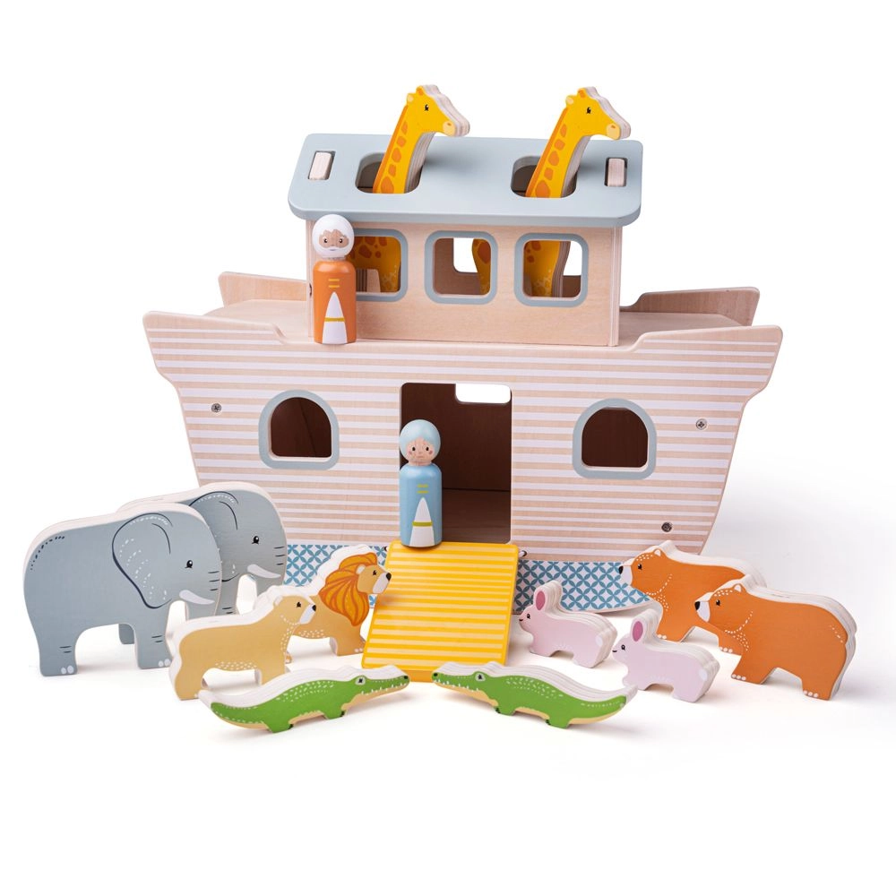 E-shop Drevená hračka Noemova Archa od Bigjigs Toys