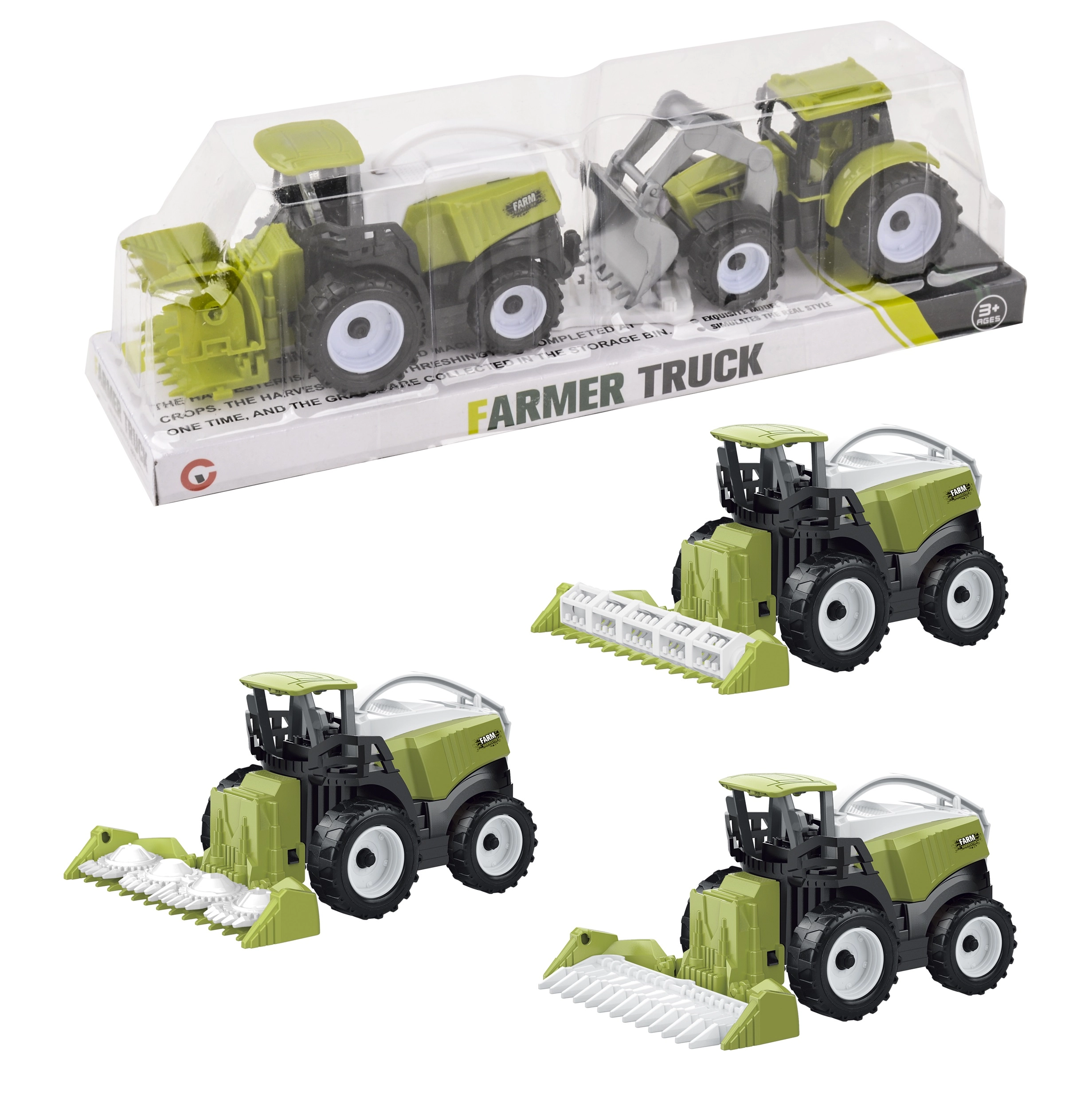 Wiky Vehicles Kombajn s prívesom 24 cm