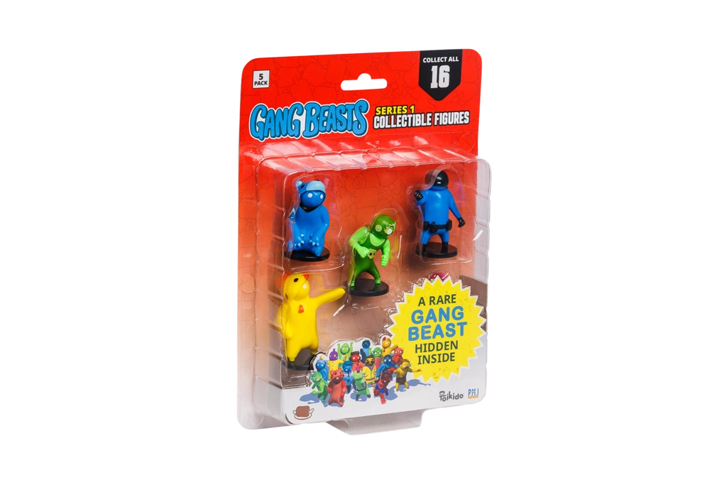 E-shop Alltoys Gang Beasts 5 pack série 1