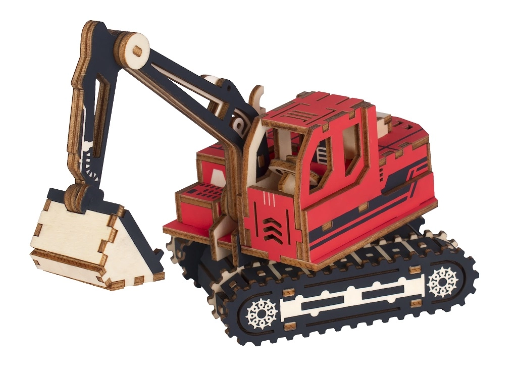 E-shop Woodcraft Rýpadlo červená
