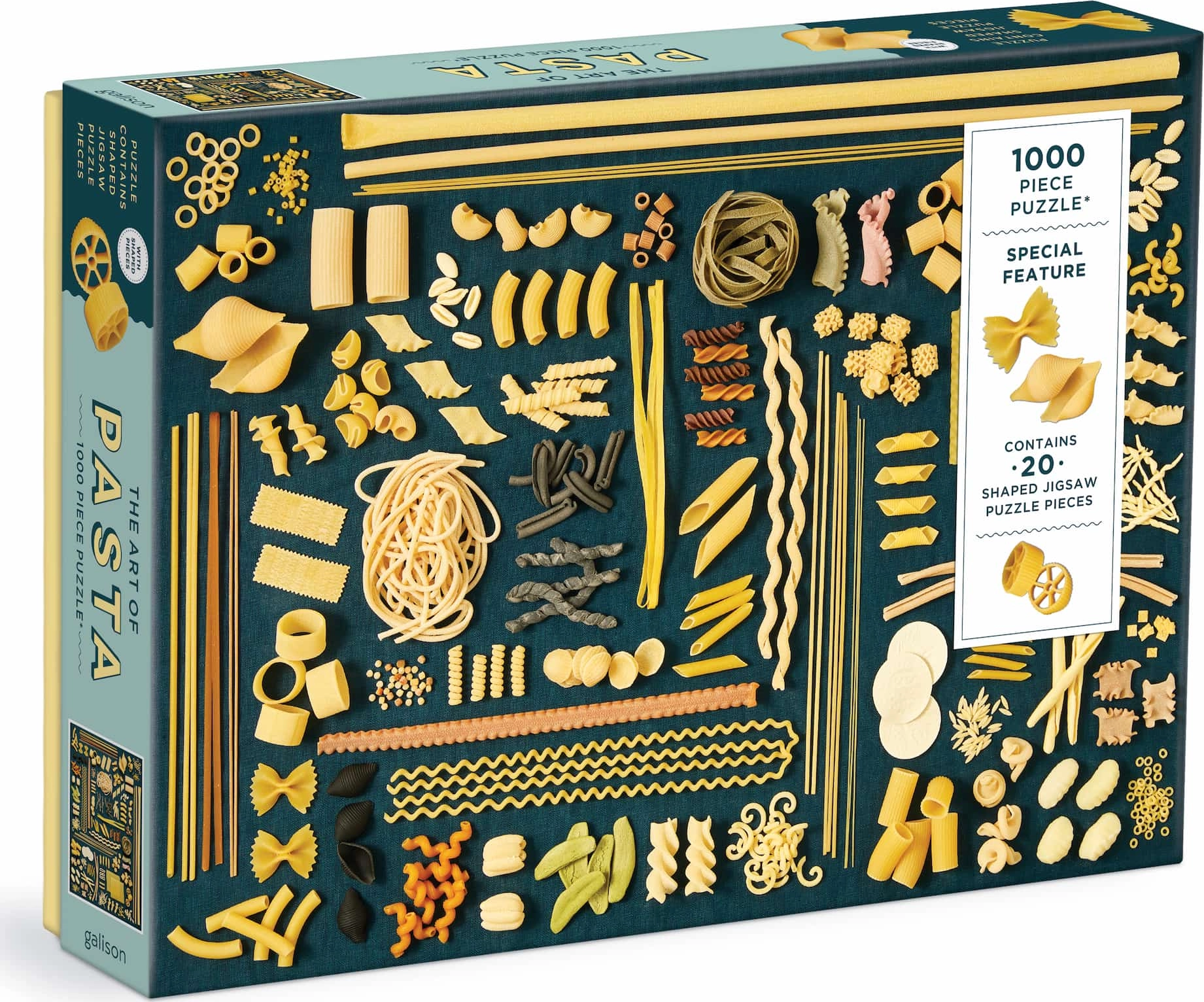E-shop GALISON Puzzle Umenie cestovín 1000 dielikov