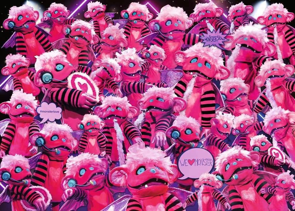 E-shop RAVENSBURGER Challenge Masked Singer: Monster 1000 dielov