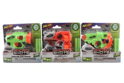 Nerf MicroShots Zombie Strike FlipFury pištoľka na penové šípky
